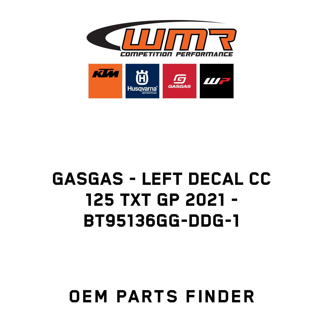 LEFT DECAL CC 125 TXT GP 2021
