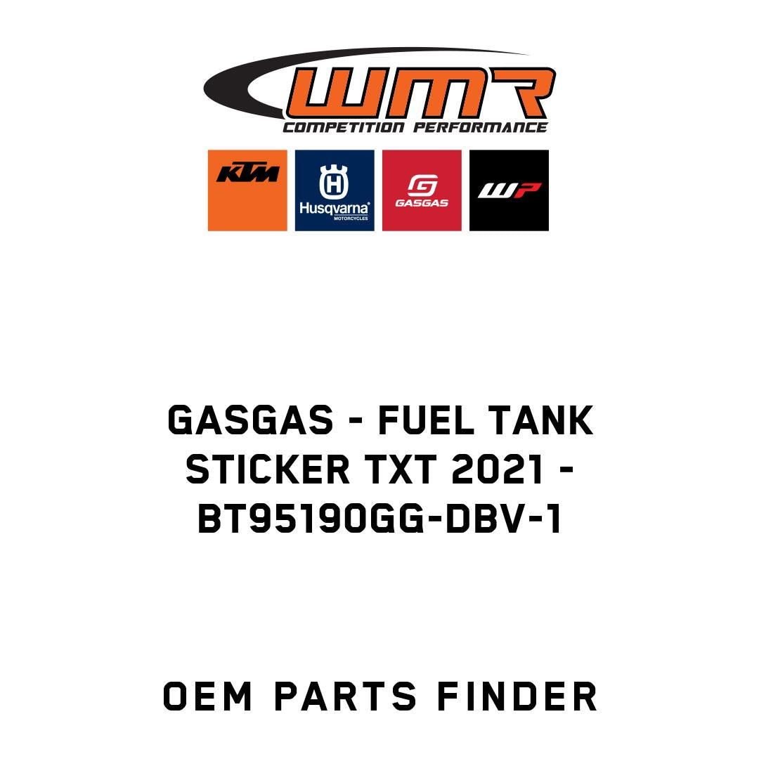 fuel tank sticker TXT 2021