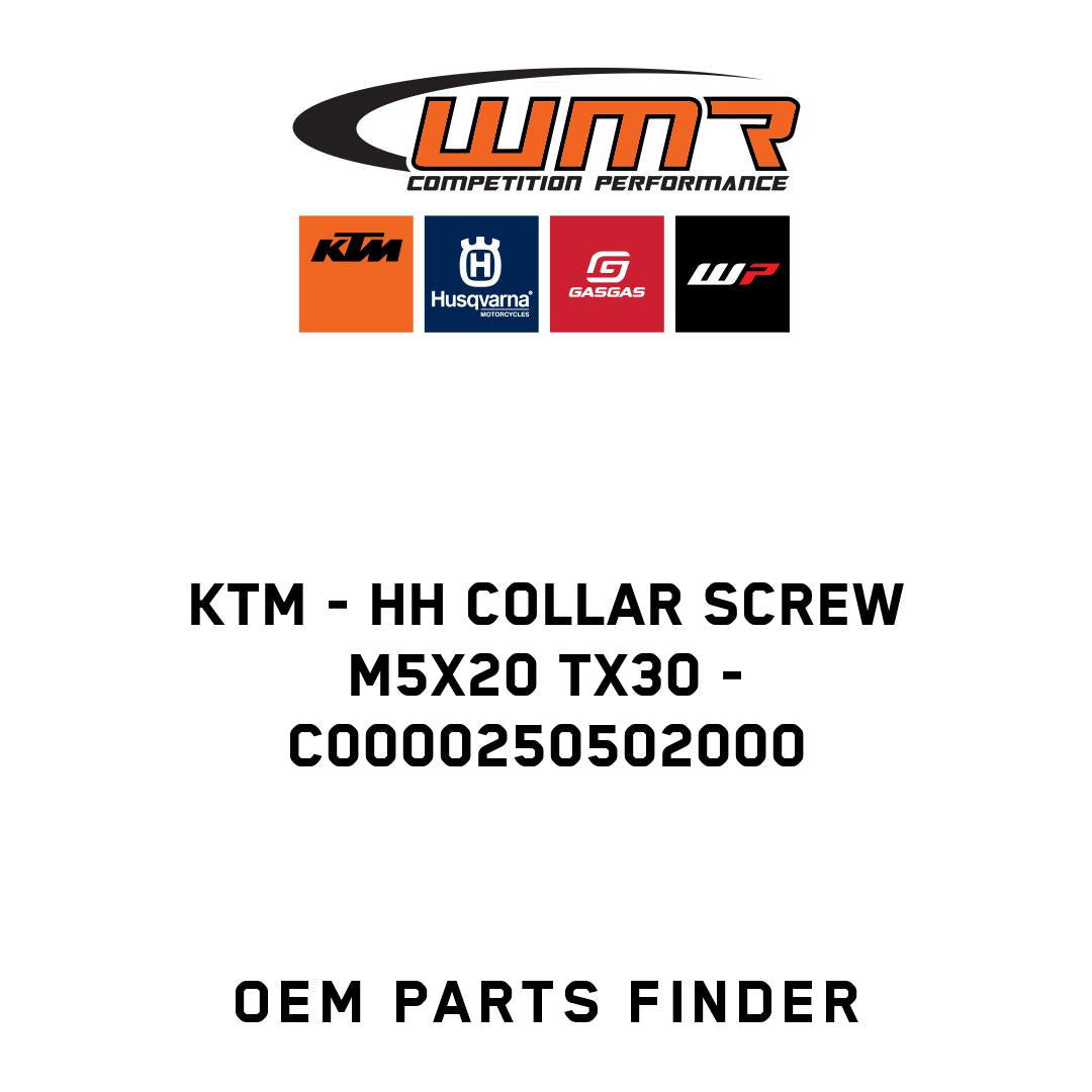 HH collar screw M5x20 TX30