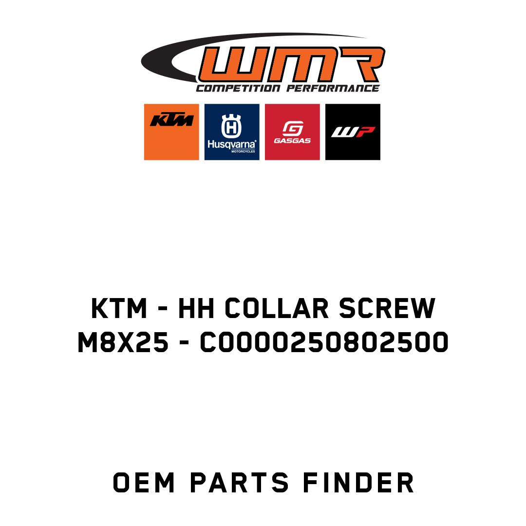 HH collar screw M8x25