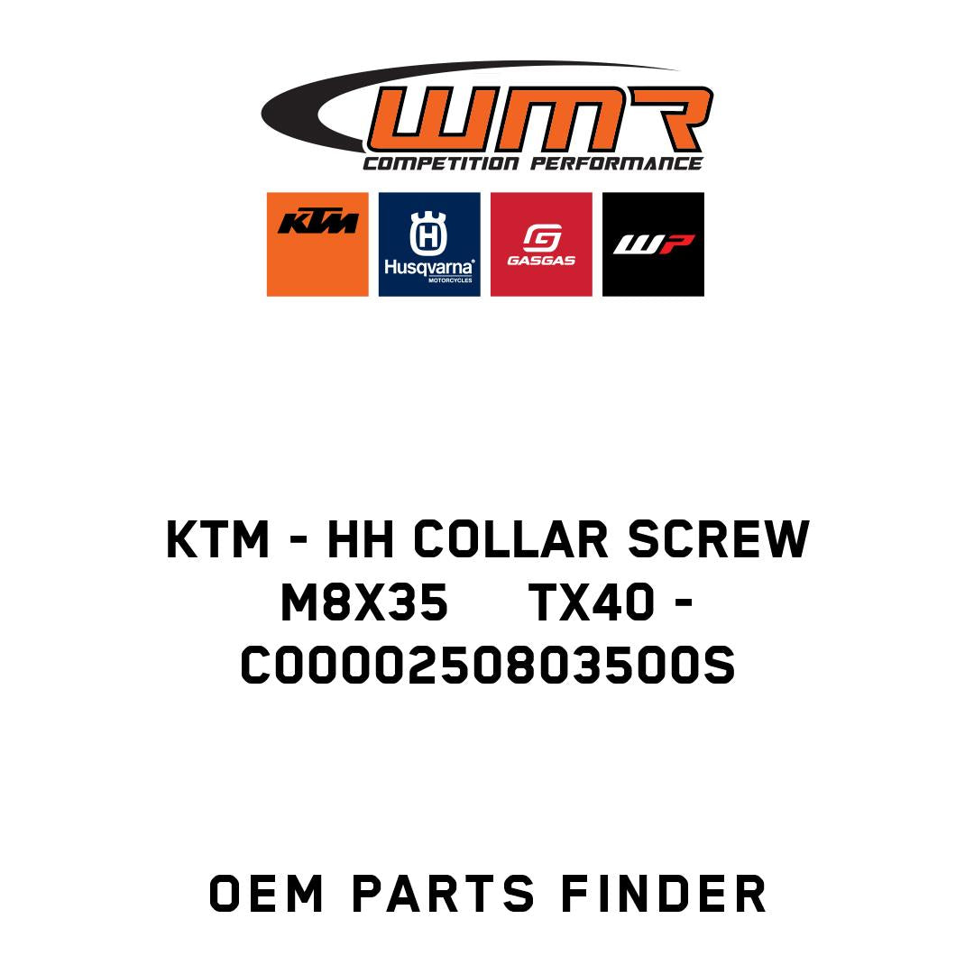 HH COLLAR SCREW M8X35 TX40