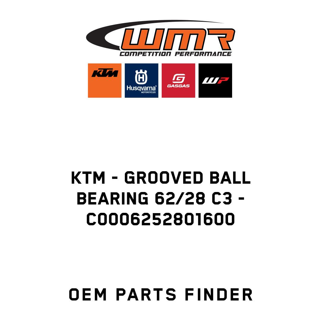 Grooved ball bearing 62/28 c3