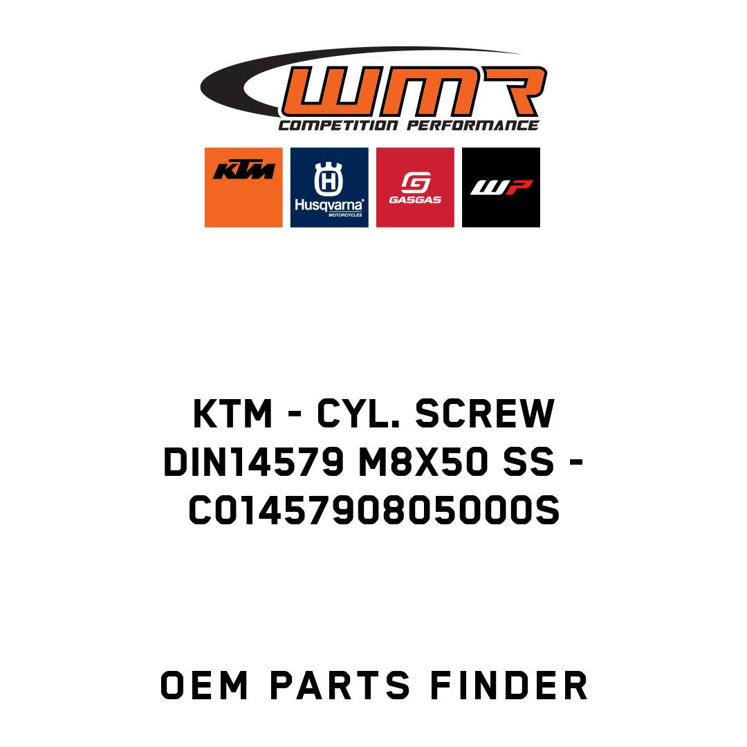 CYL. SCREW DIN14579 M8X50 SS