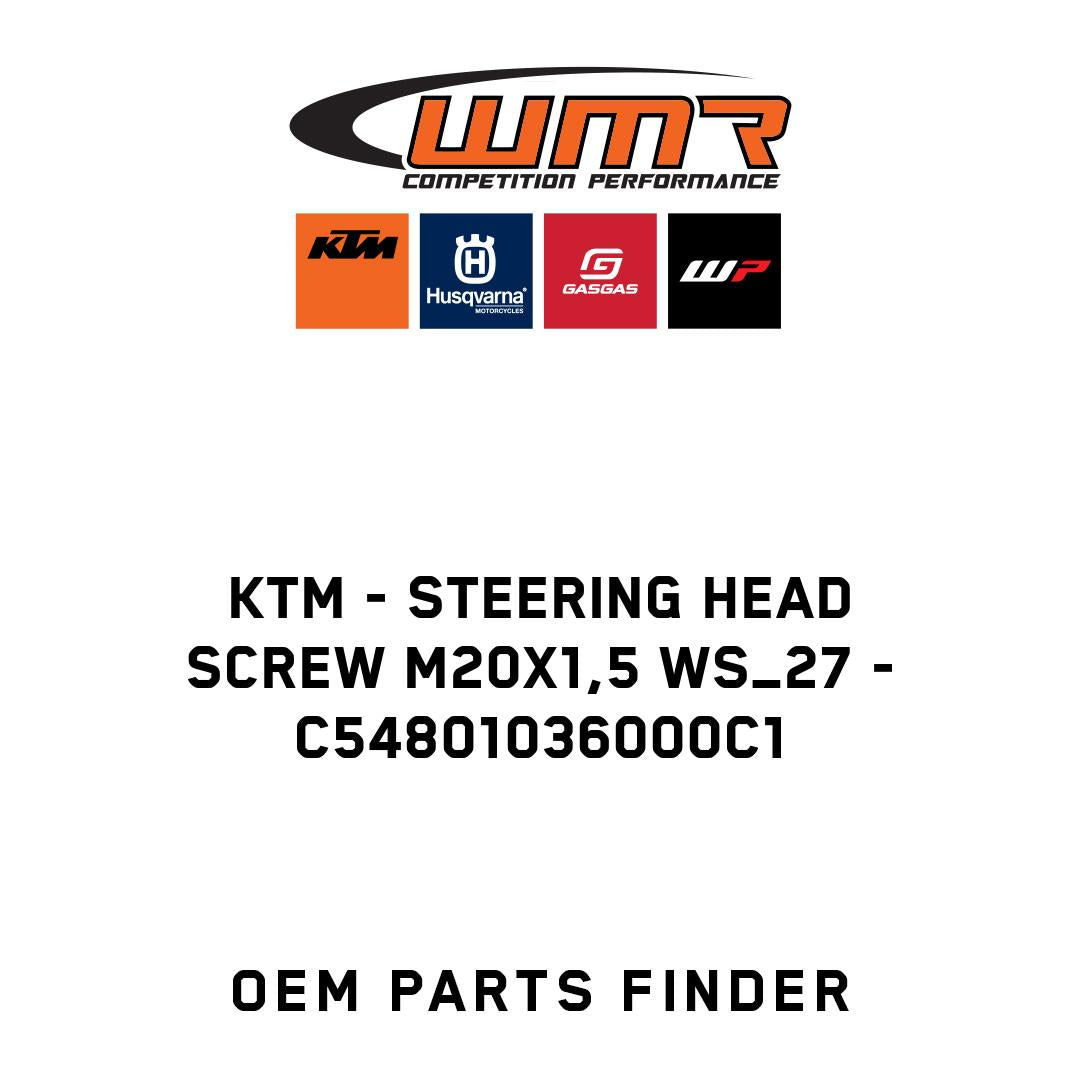 Steering head screw M20x1,5 WS_27