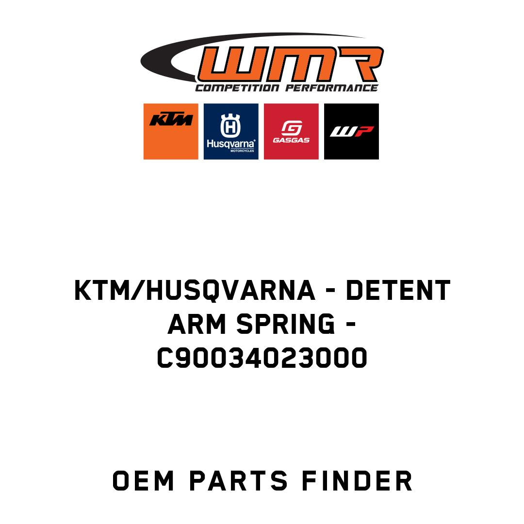 Detent arm spring