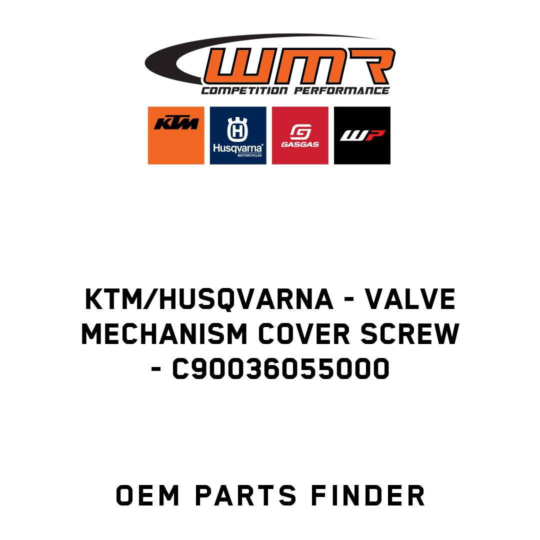valve mechanism cover screw