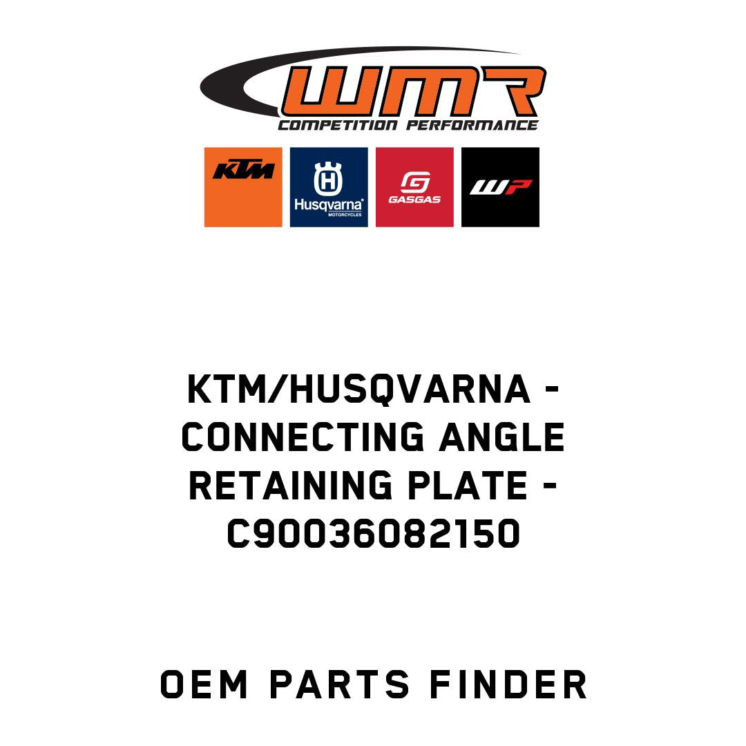 connecting angle retaining plate