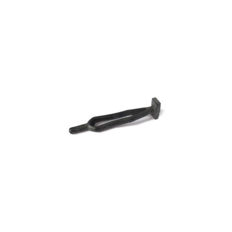 Side stand, rubber strap