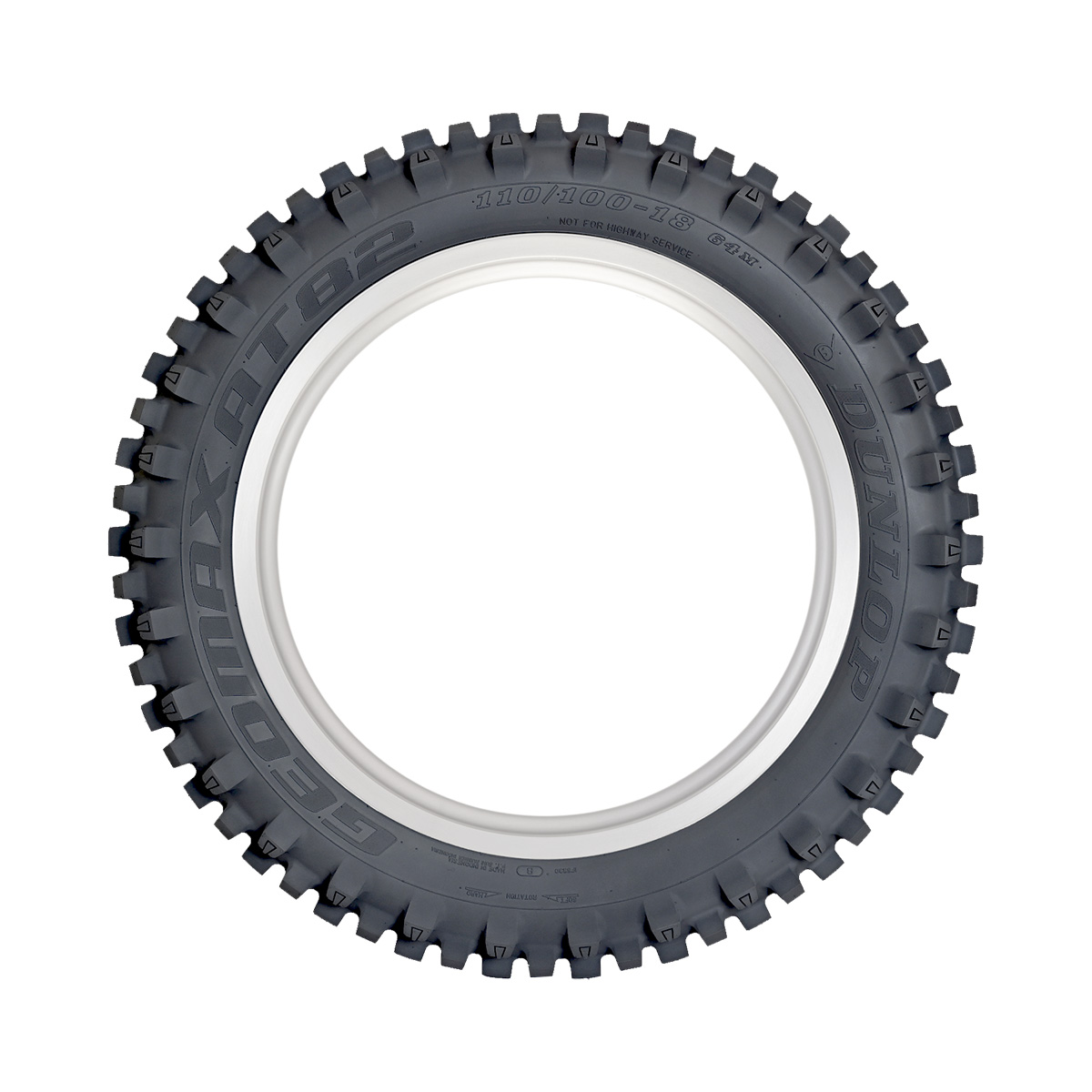 KTM/Husqvarna/GASGAS - Dunlop Tire AT82 110/100-18 - U698210