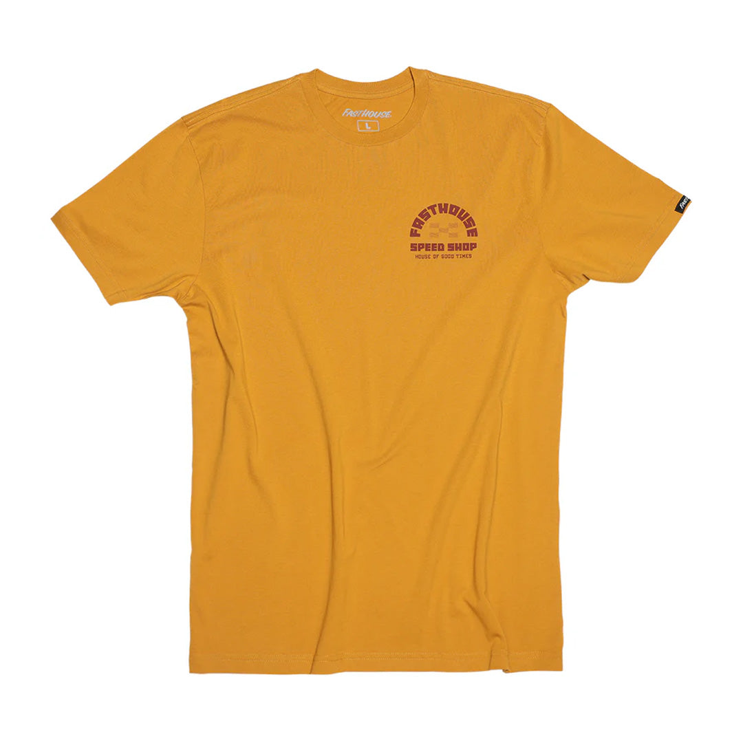 Fasthouse Iron Steed SS Tee - Vintage Gold