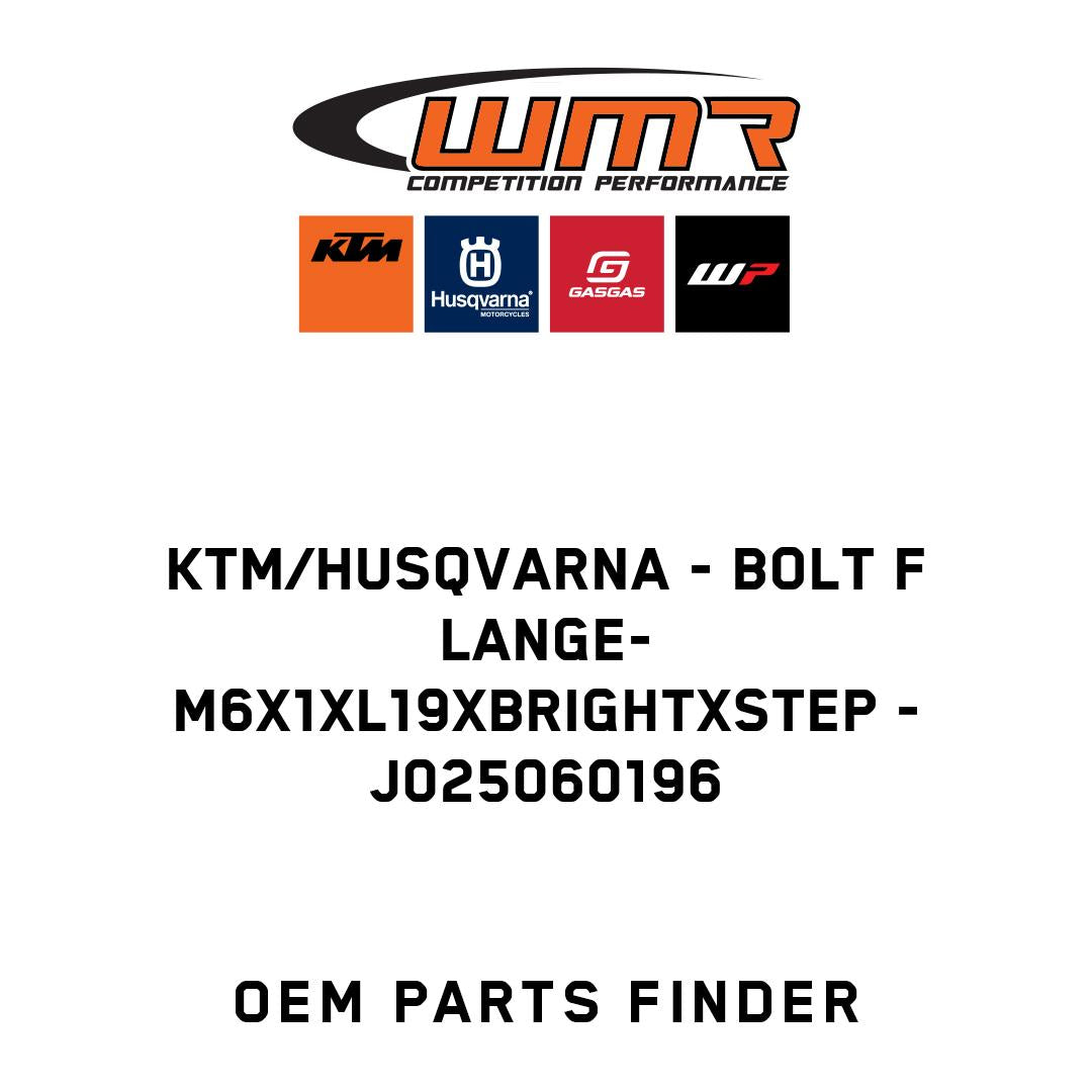 bolt flange-m6x1xl19xbrightxstep