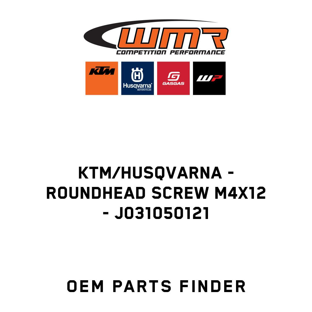 Roundhead screw M4X12