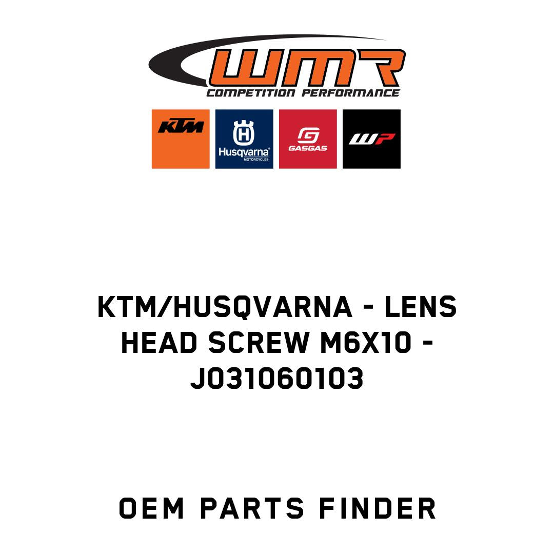 Lens head screw M6X10
