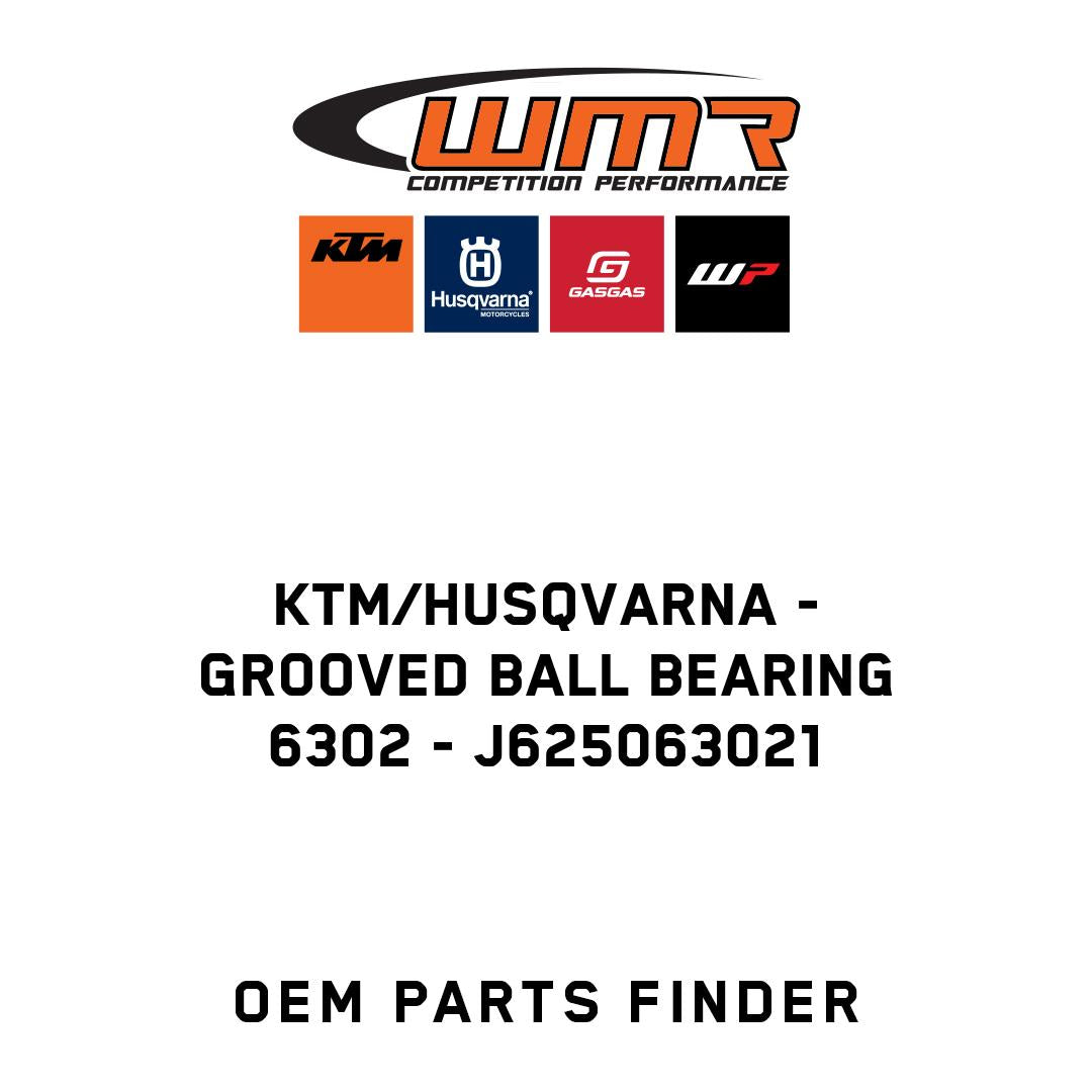 Grooved ball bearing 6302
