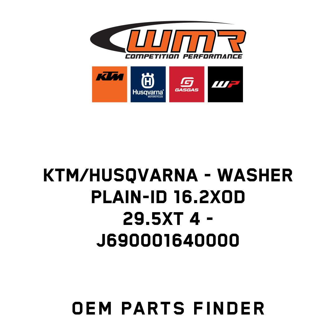 WASHER PLAIN-ID 16.2XOD 29.5XT 4