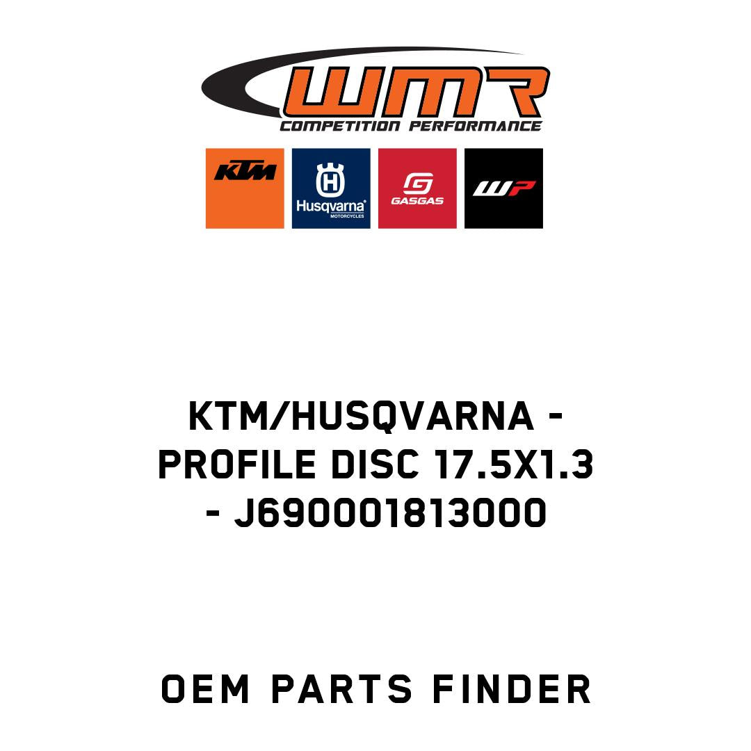 Profile disc 17.5x1.3