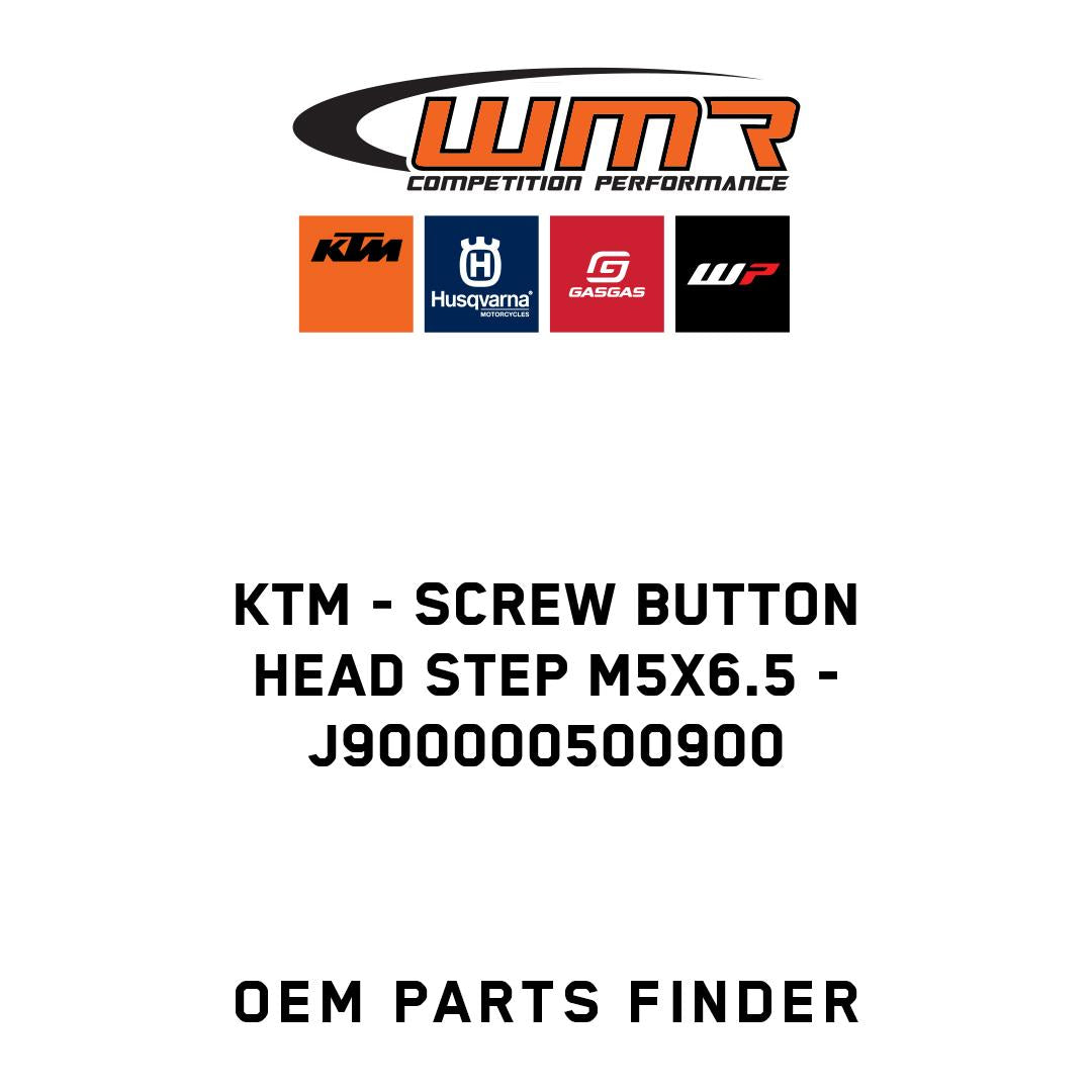 Screw button head step M5x6.5
