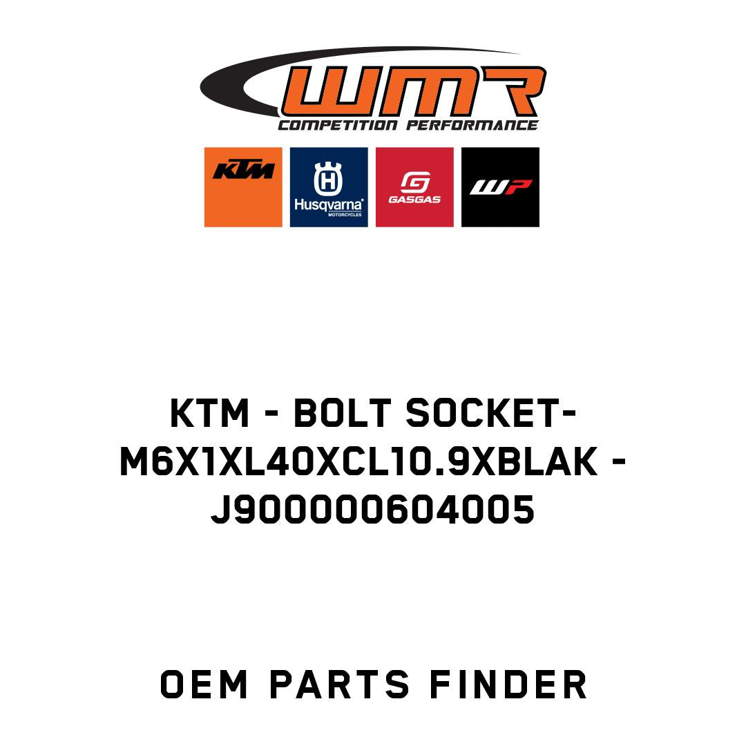 BOLT SOCKET-M6X1XL40XCL10.9XBLAK