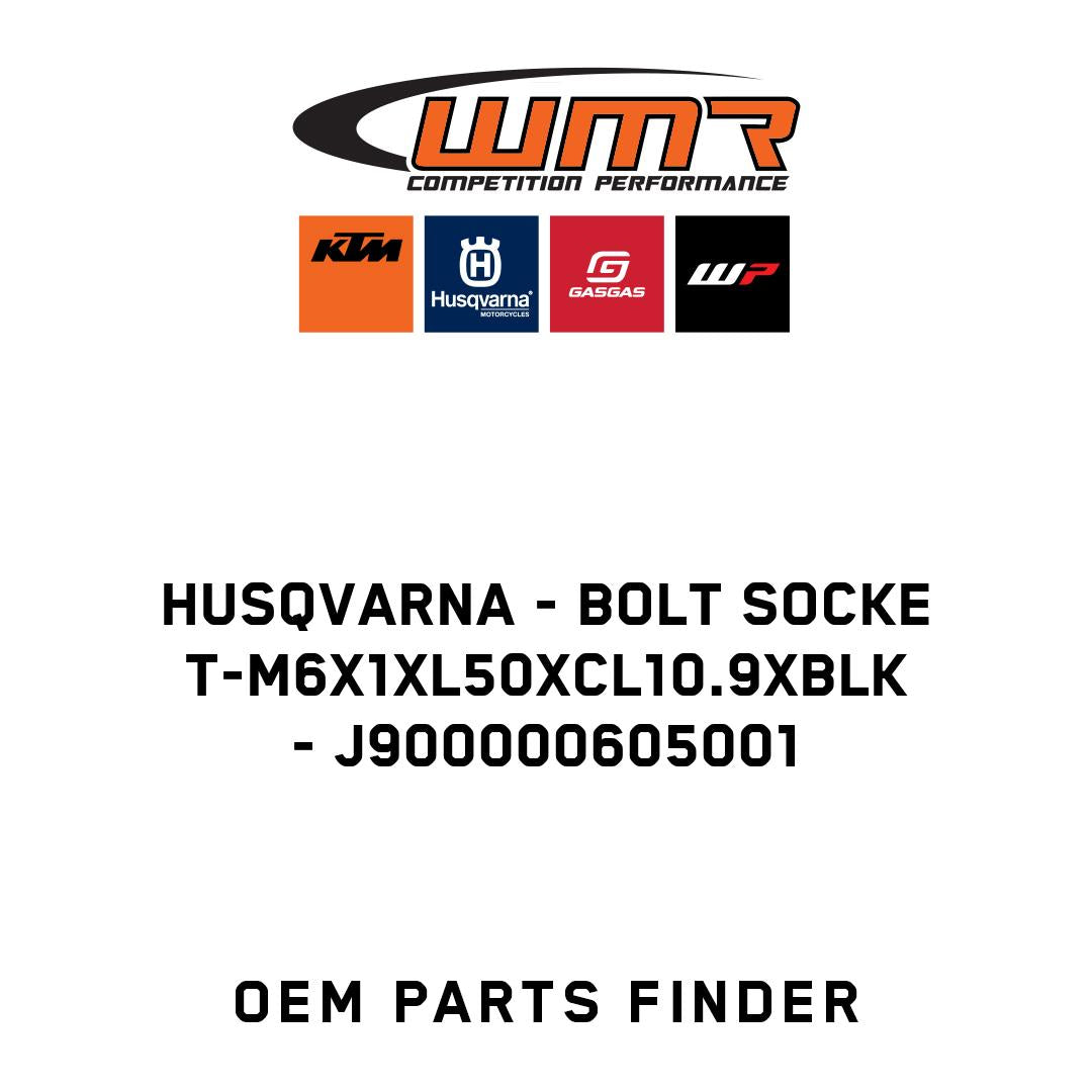 BOLT SOCKET-M6X1XL50XCL10.9XBLK