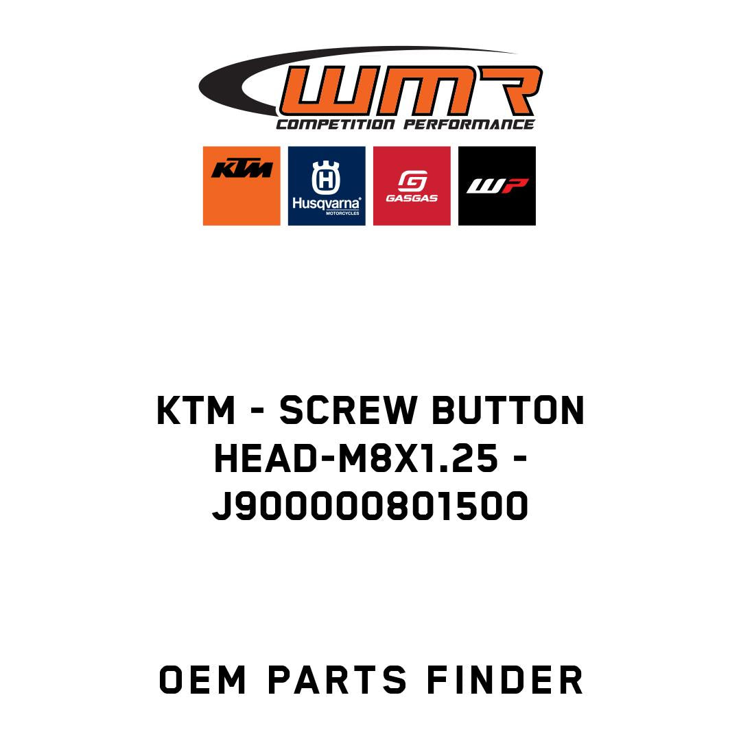 SCREW BUTTON HEAD-M8X1.25