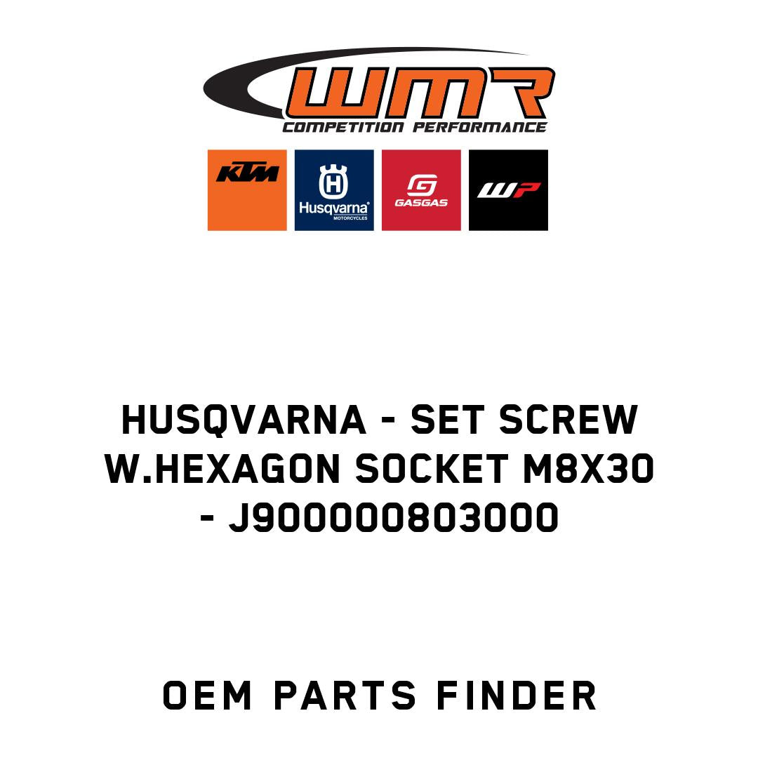 Set screw w.hexagon socket M8x30