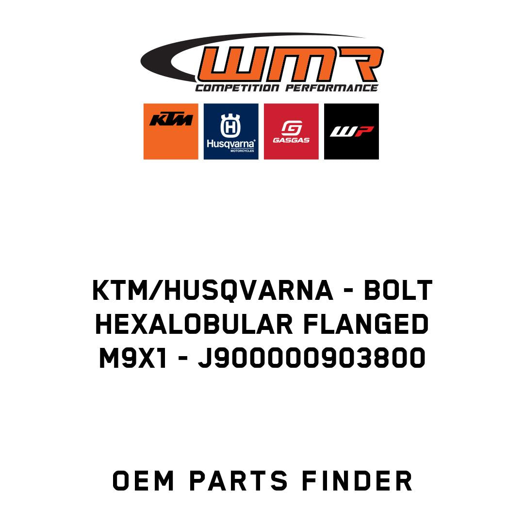 BOLT HEXALOBULAR FLANGED M9X1