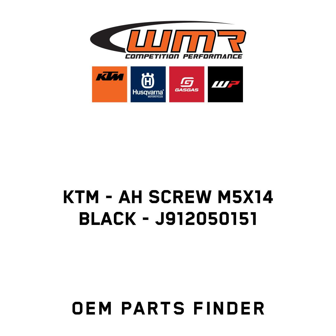 AH SCREW M5X14 BLACK