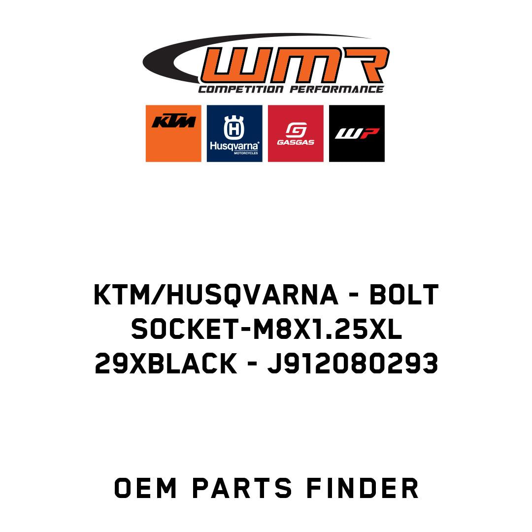 Bolt socket-M8X1.25Xl 29Xblack