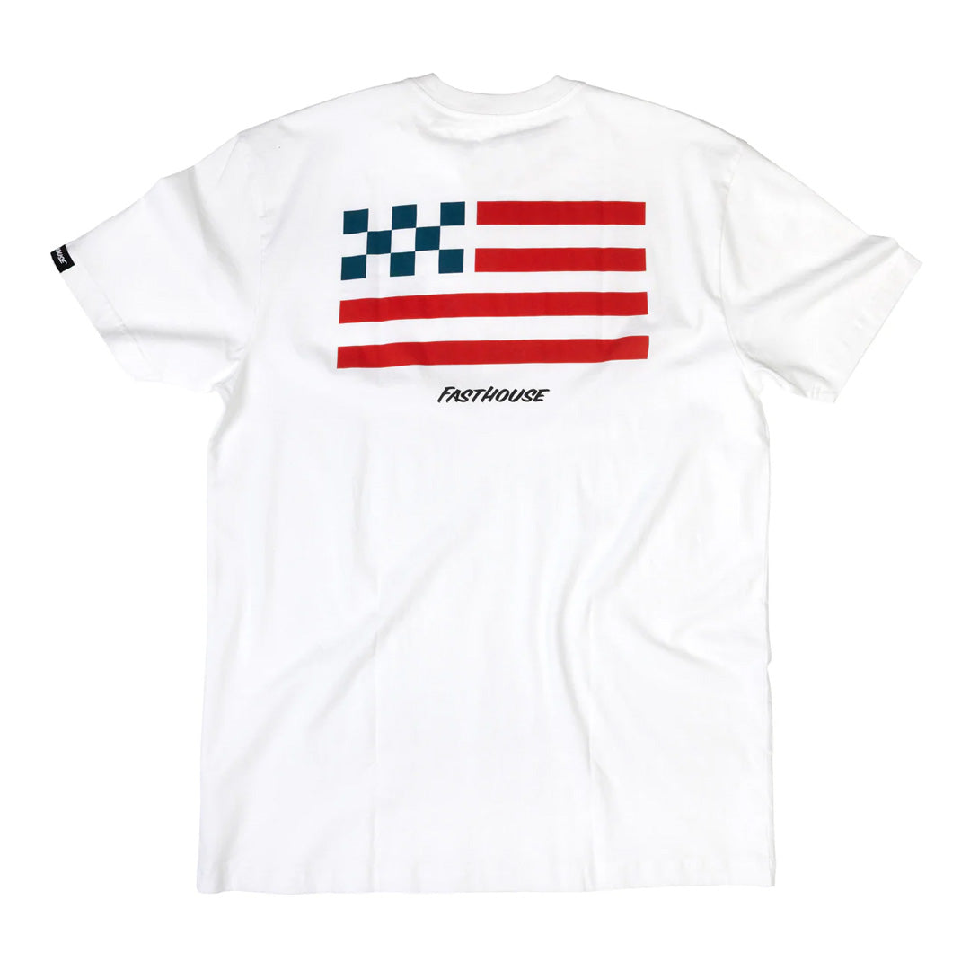 Fasthouse Liberty SS Tee (White)