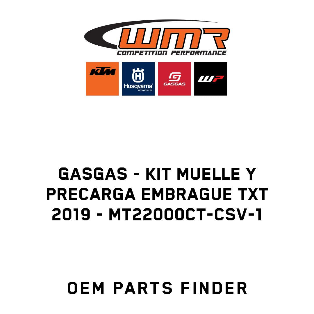 KIT MUELLE Y PRECARGA EMBRAGUE TXT 2019