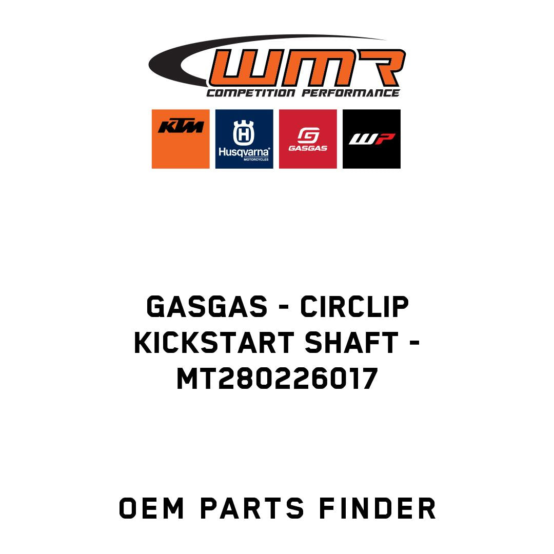 Circlip kickstart shaft