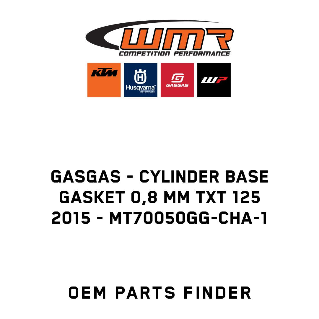 Cylinder base gasket 0,8 mm txt 125 2015