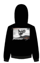 Prado Rider Hoodie Black