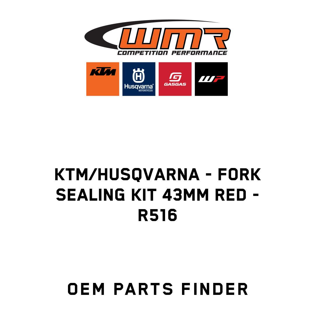 Fork sealing kit 43mm red