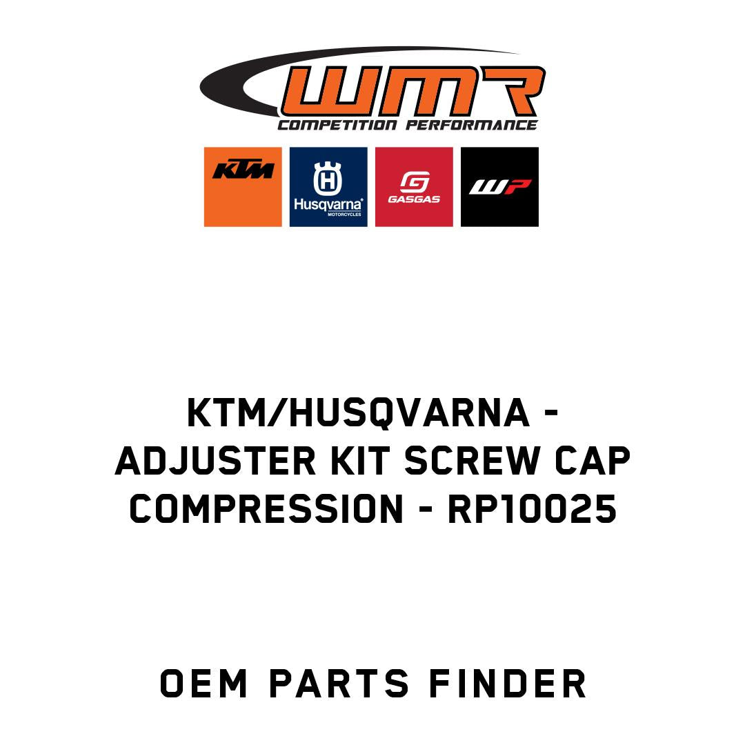 Adjuster kit screw cap compression