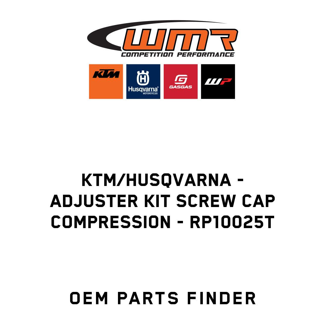 Adjuster kit screw cap compression