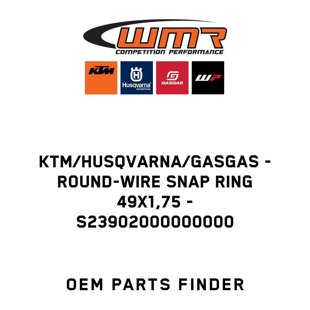 round-wire snap ring 49x1,75