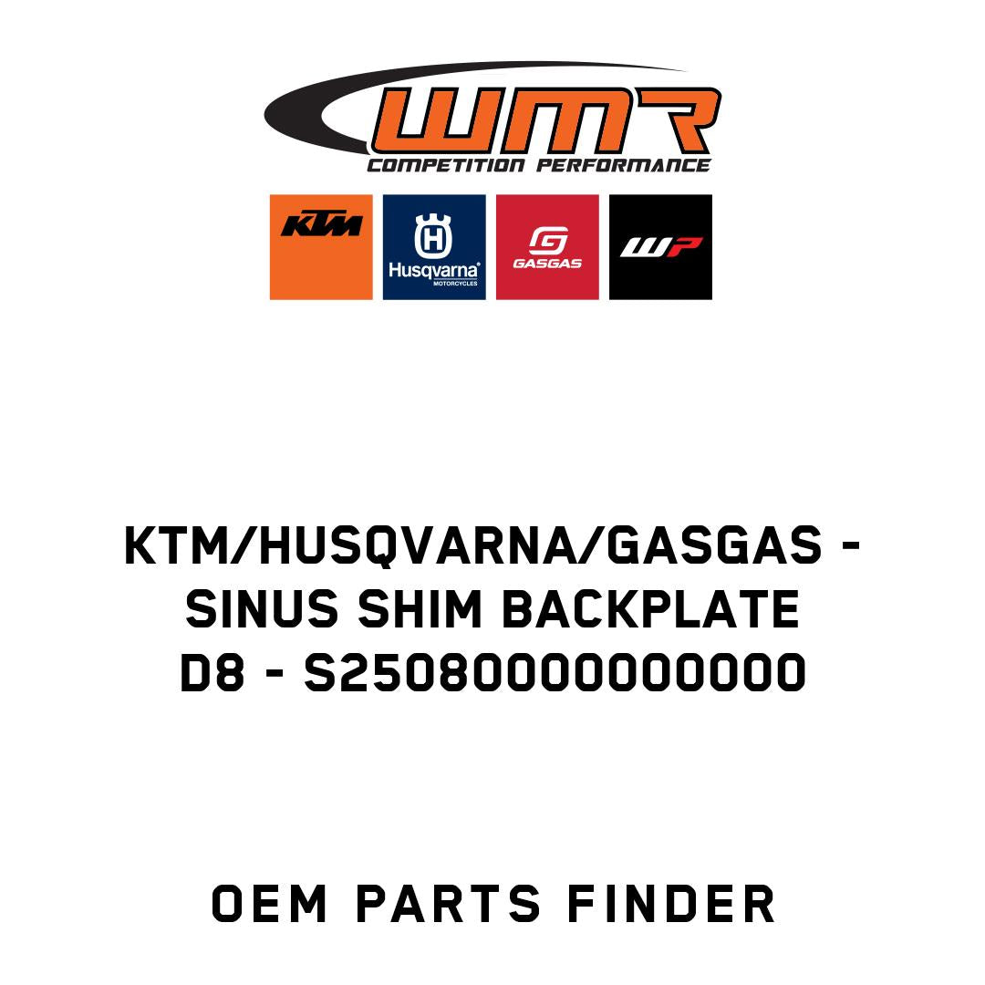 Sinus Shim Backplate d8