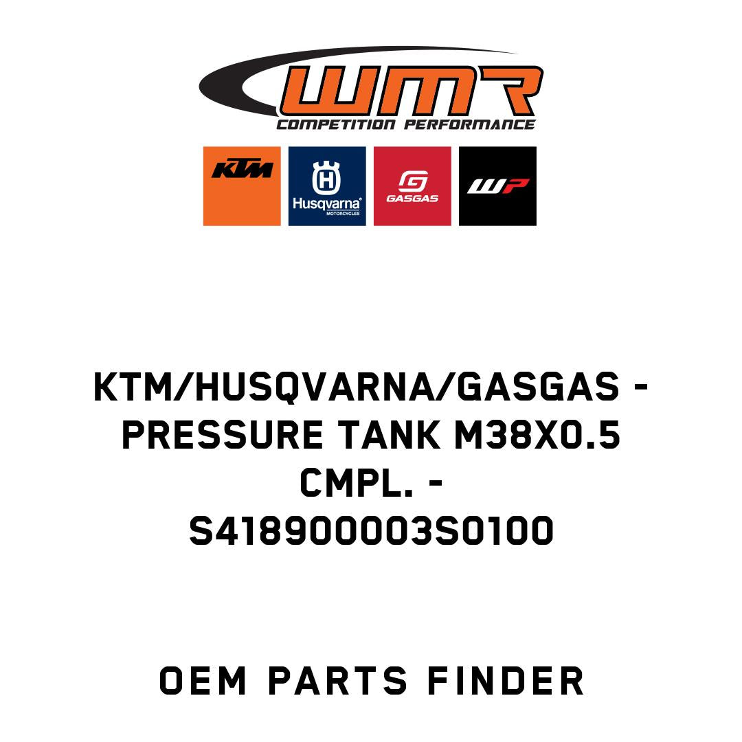 Pressure tank M38x0.5 cmpl.