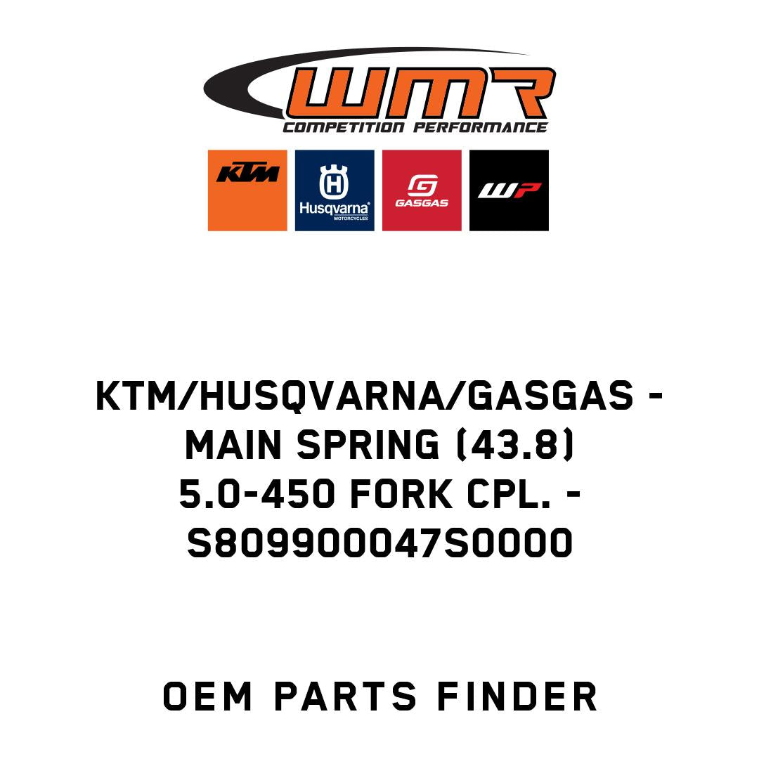 main spring (43.8) 5.0-450 fork cpl.