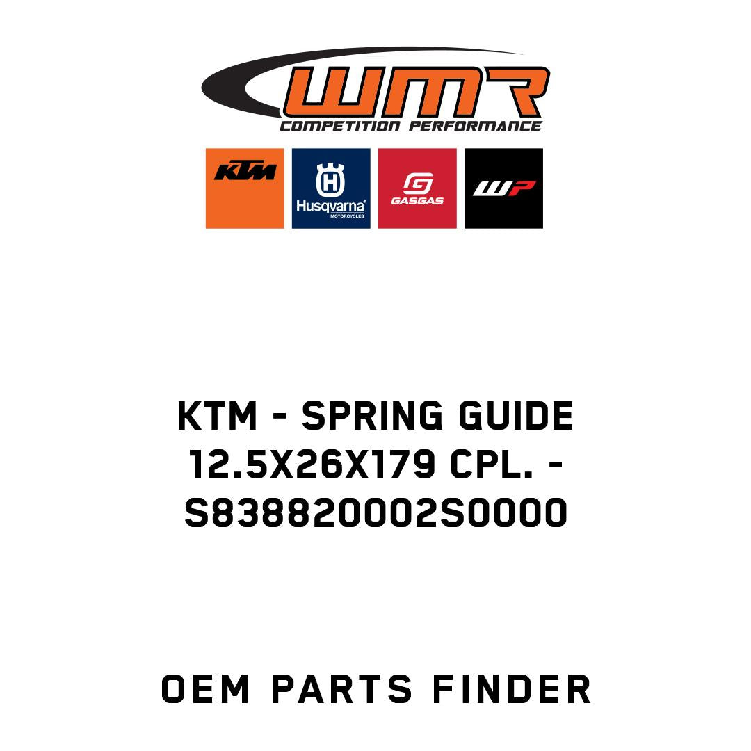 spring guide 12.5x26x179 cpl.