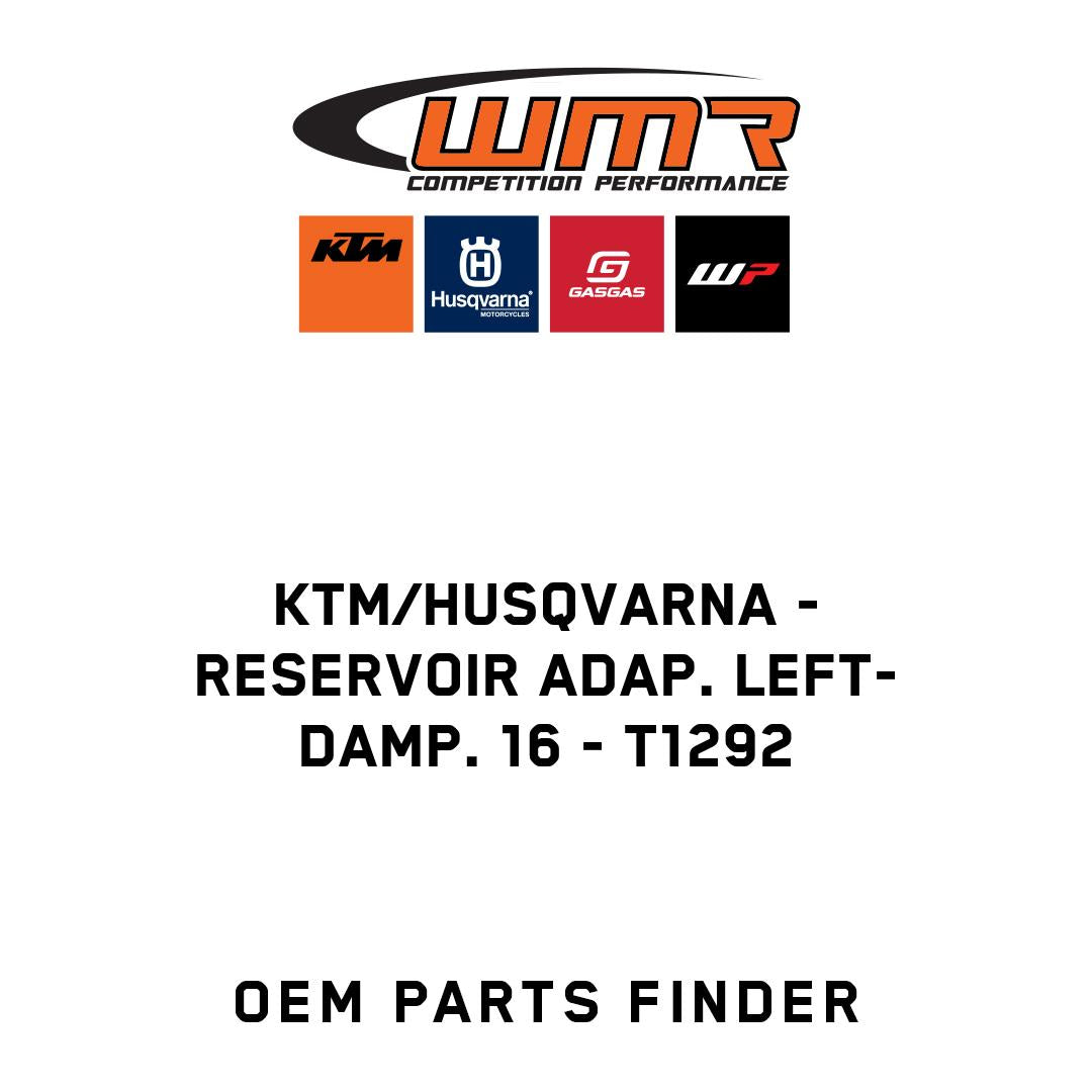 RESERVOIR ADAP. LEFT-DAMP. 16