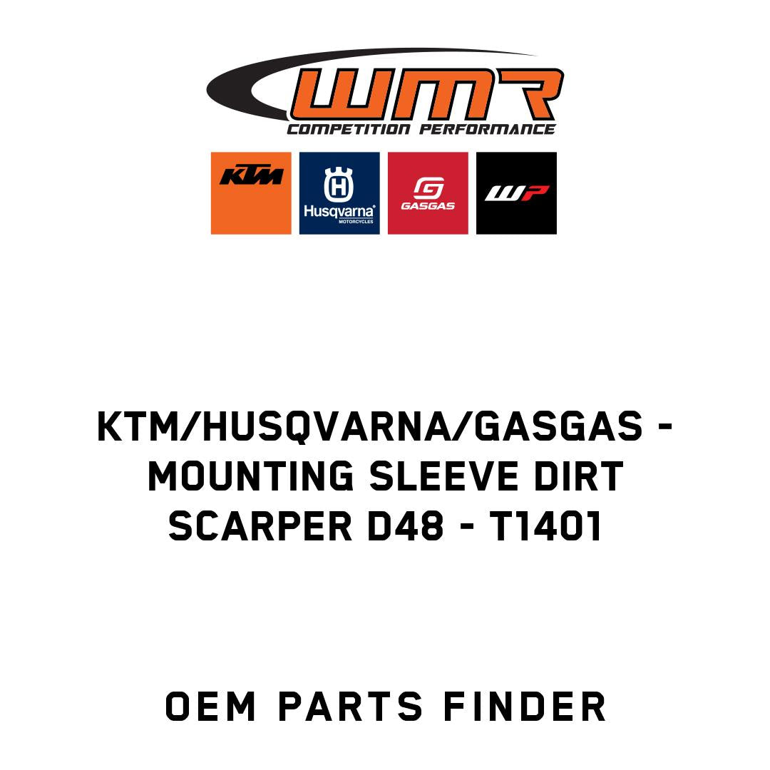 Mounting sleeve dirt scarper d48