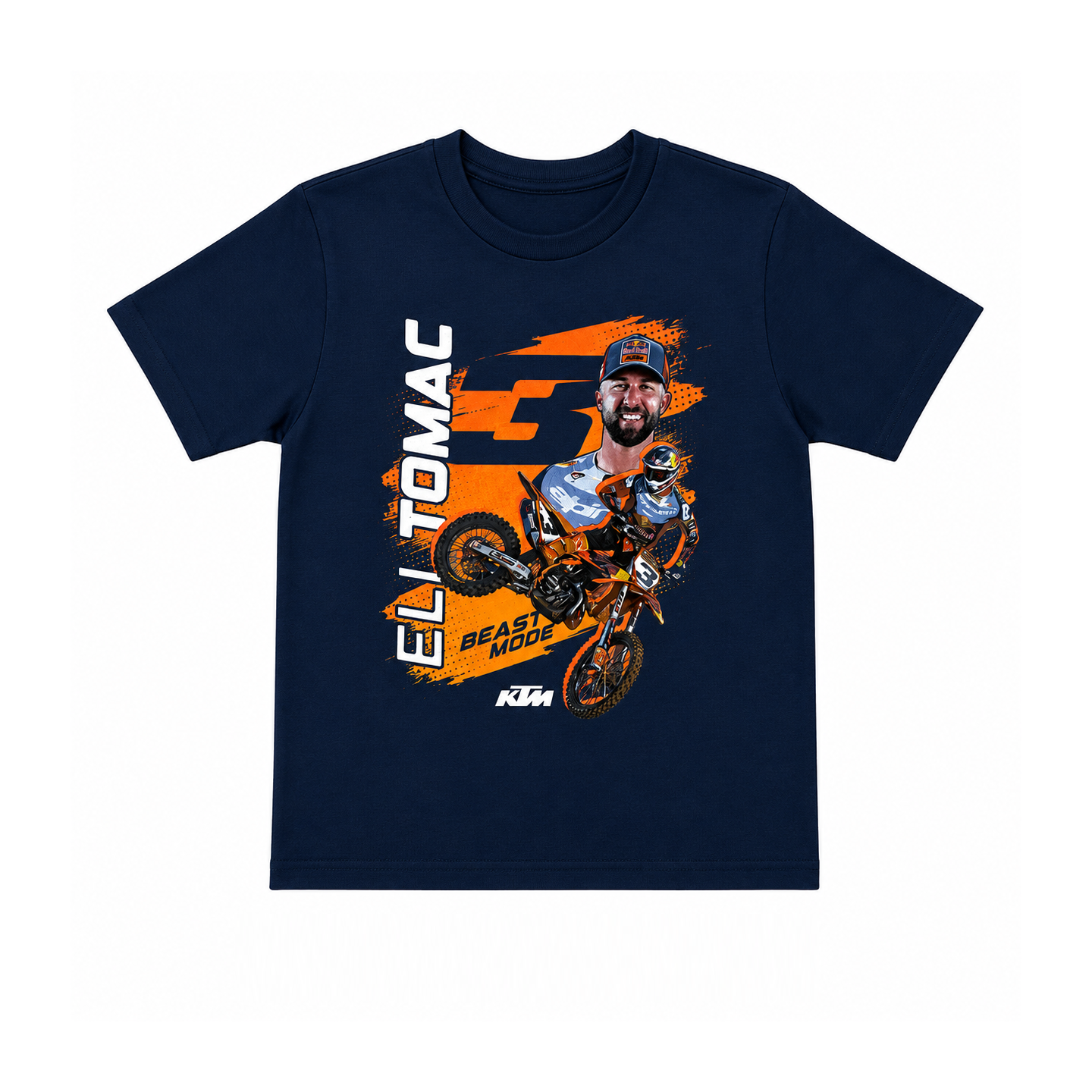Youth Beast Mode T-Shirt Navy