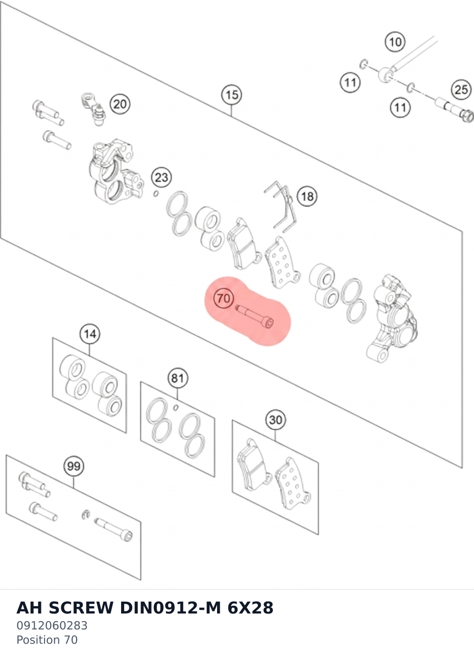 Diagram preview: AH SCREW DIN0912-M 6X28 (0912060283)