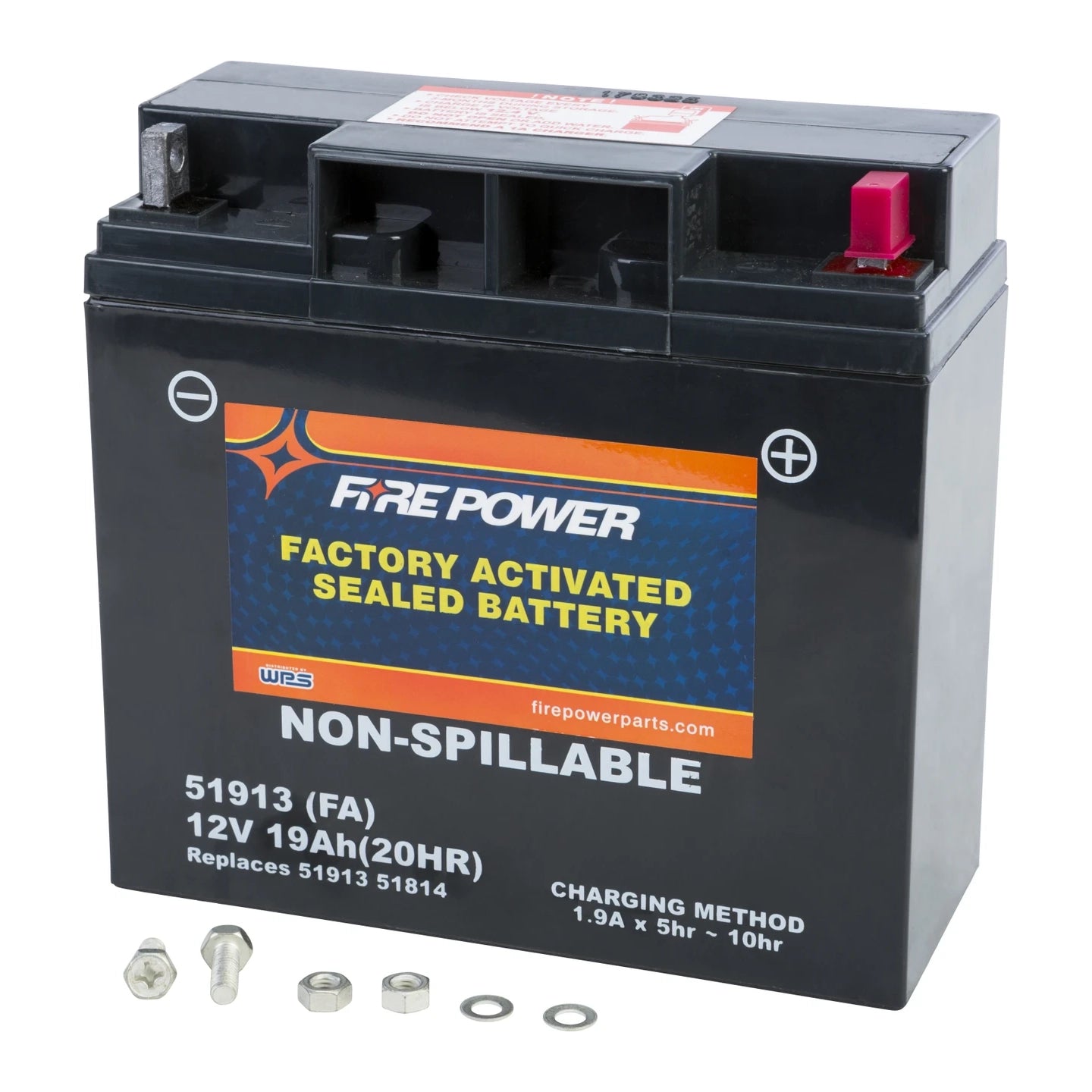 Fire Power Factory Activated Sealed Battery 51913