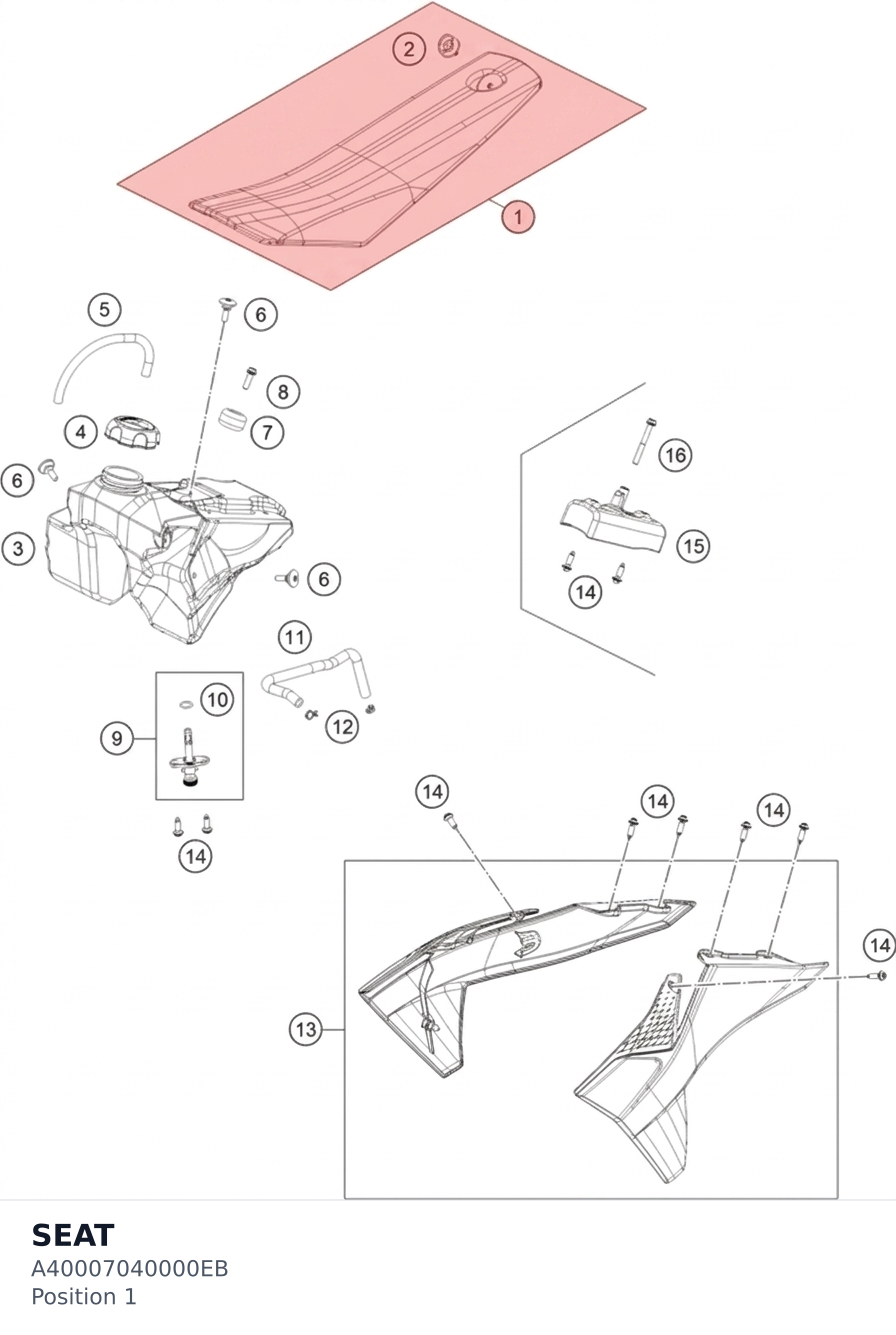 Diagram preview: SEAT (A40007040000EB)