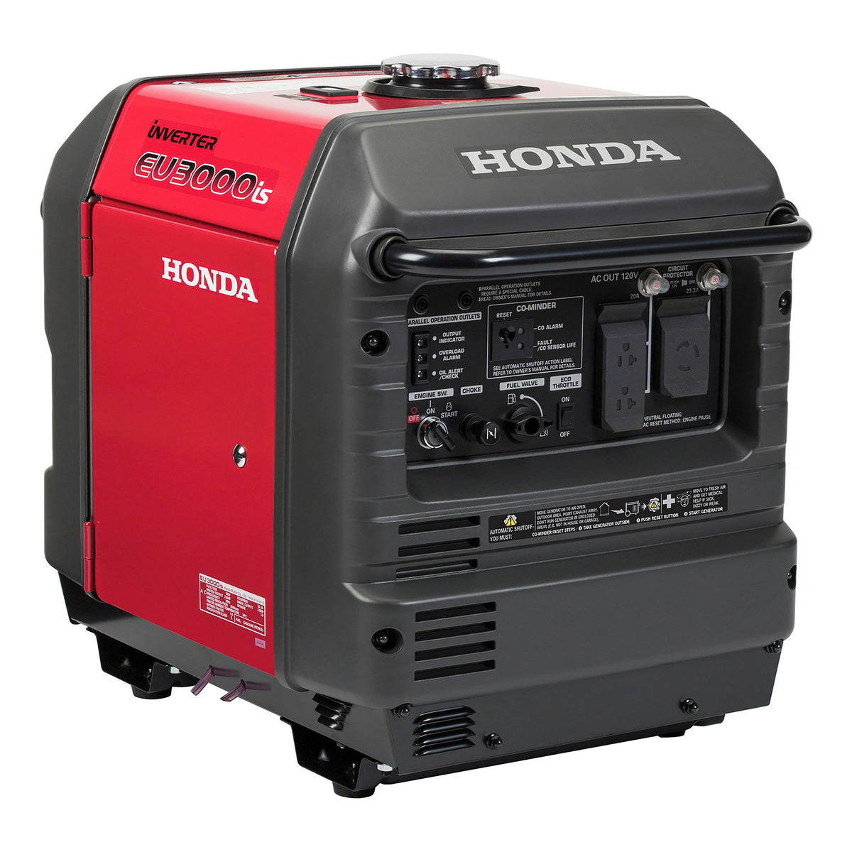 Honda EU3000iS 3000-watt super quiet electric start inverter generator