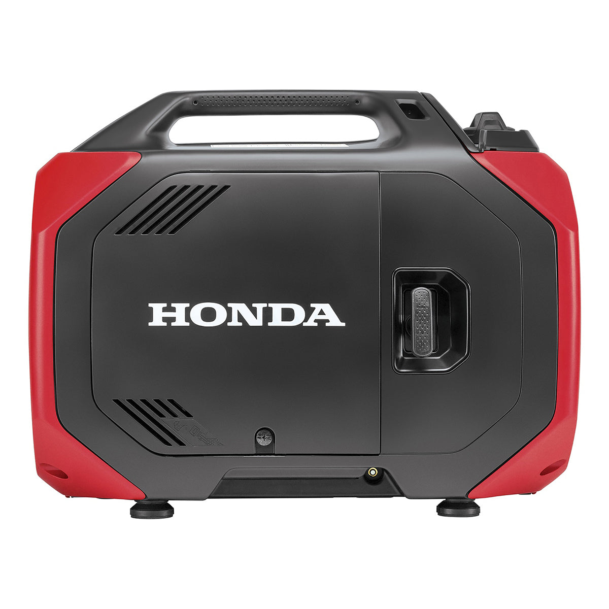 Angled profile view of the Honda EU3200i 3200-watt generator