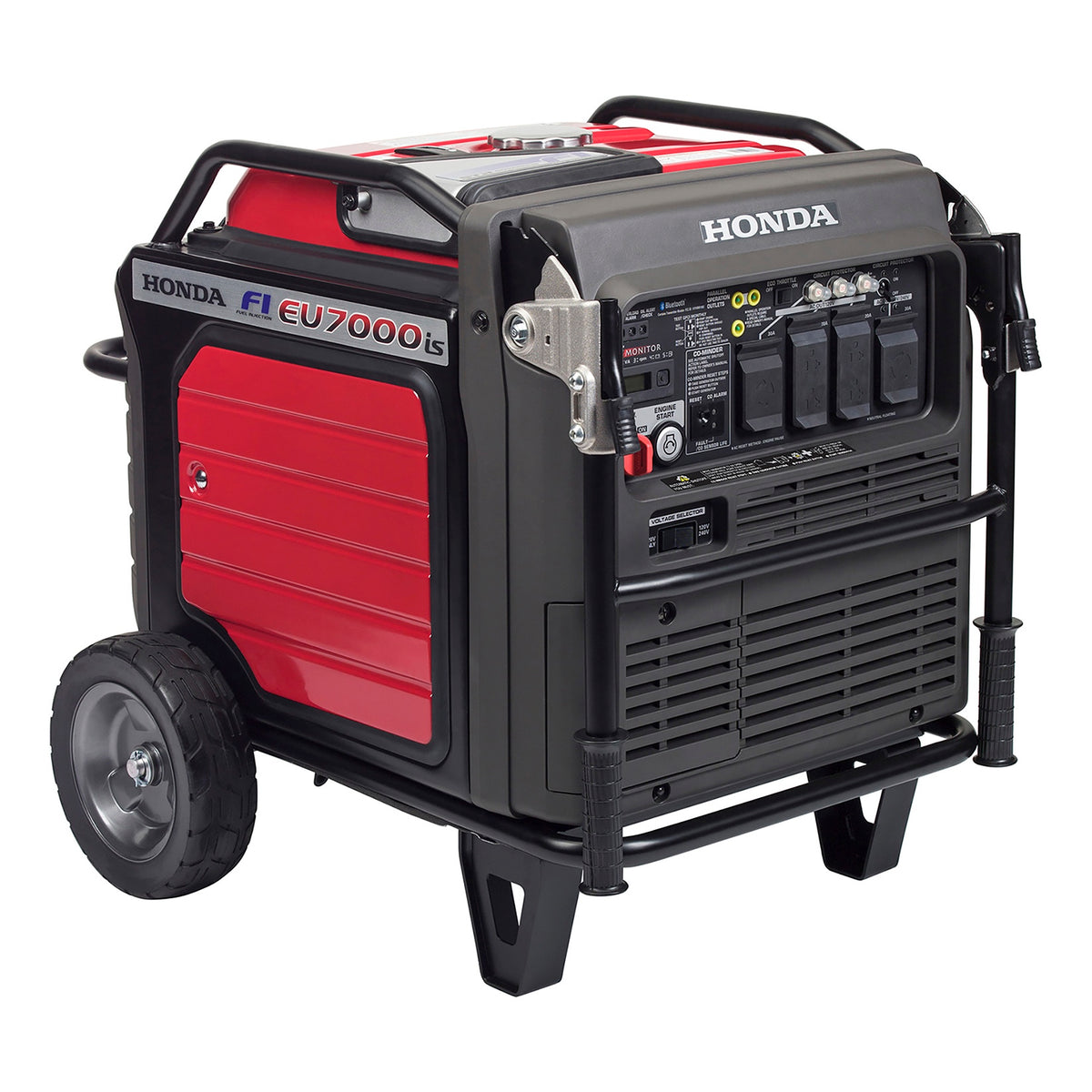 Honda EU7000iS 7000-watt electric start inverter generator with EFI